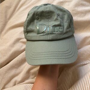 Dime Sage Green Baseball Cap